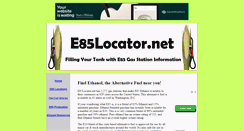 Desktop Screenshot of e85locator.net